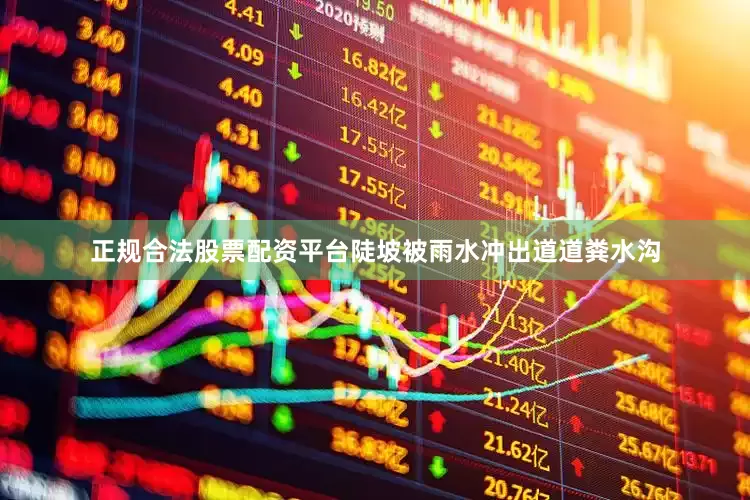 正规合法股票配资平台陡坡被雨水冲出道道粪水沟